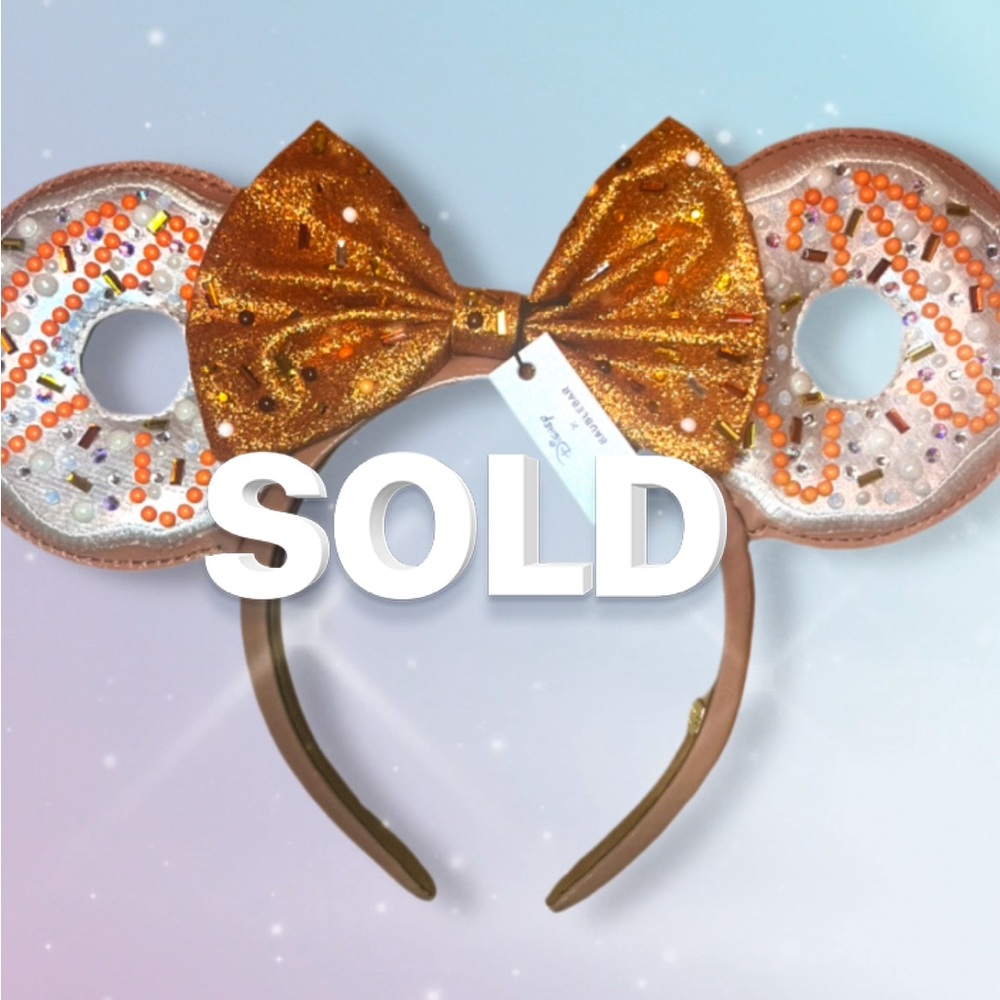 Disney Pumpkin Spice theme minnie mouse ears